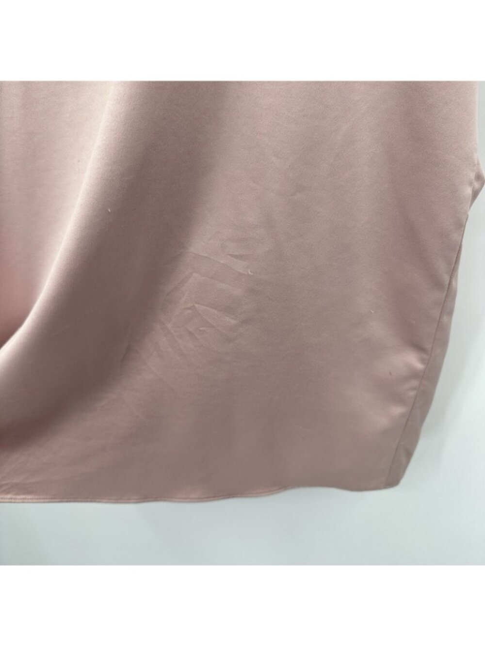 EILEEN FISHER t shirt tee short sleeve satin pink XL lightweight casual summer - Picture 5 of 10